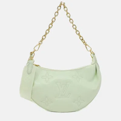 Pre-owned Louis Vuitton Bubble Glam Over The Moon Shoulder Bag In Green