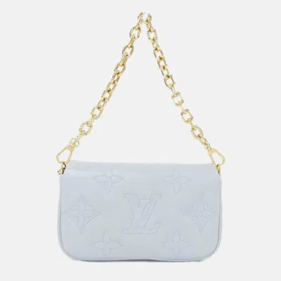 Pre-owned Louis Vuitton Bubble Glam Wallet On Strap Shoulder Bag