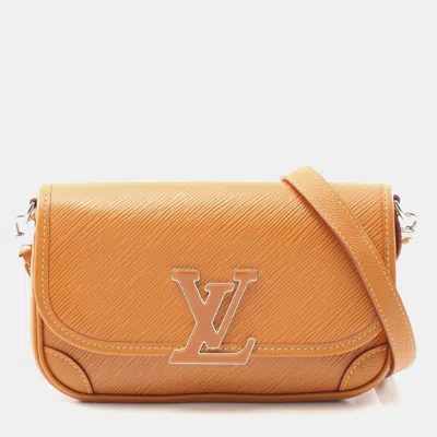 Pre-owned Louis Vuitton Buci Nm Gold Miel Epi Leather Crossbody Shoulder Bag