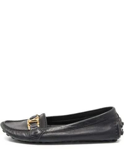 Pre-owned Louis Vuitton Buckle-embellished Driving Shoes