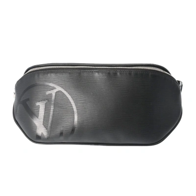 Pre-owned Louis Vuitton Bum Bag Leather Clutch Bag () In Black