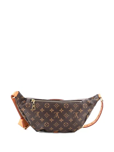 Pre-owned Louis Vuitton Bum Bag Monogram Canvas Belt Bag In Brown