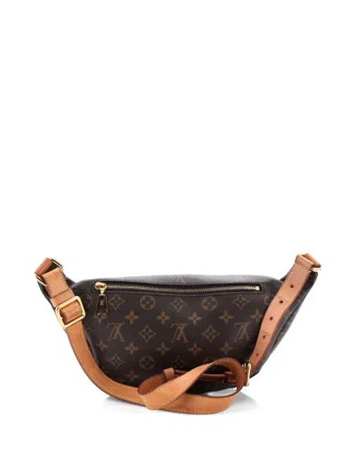 Pre-owned Louis Vuitton Bum Bag Monogram Canvas Belt Bag In Brown
