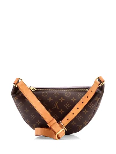 Pre-owned Louis Vuitton Bum Bag Monogram Canvas Belt Bag In Brown