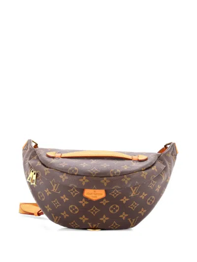 Pre-owned Louis Vuitton Bum Bag Monogram Canvas Belt Bag In Brown