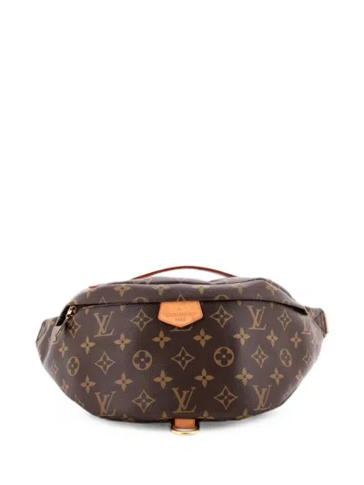 Pre-owned Louis Vuitton Bum Bag Monogram Canvas Belt Bag In Brown