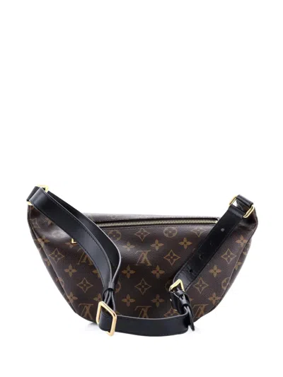 Pre-owned Louis Vuitton Bum Bag My World Tour Monogram Canvas Belt Bag In Brown