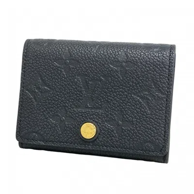 Pre-owned Louis Vuitton Business Card Case () In Black