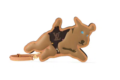 Pre-owned Louis Vuitton By Tyler, The Creator Dog On Strap Chocolate