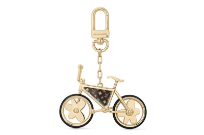 Pre-owned Louis Vuitton By Tyler, The Creator Monogram Craggy Bike Bag Charm Gold-color