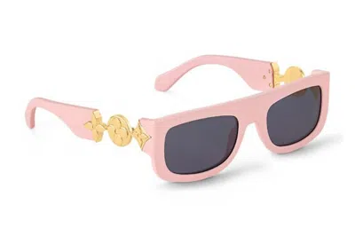 Pre-owned Louis Vuitton By Tyler, The Creator Monogram Tribute Sunglasses Light Pink