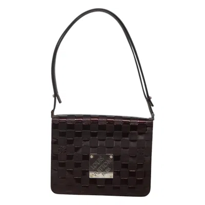 Pre-owned Louis Vuitton Cabaret Black Patent Leather Shoulder Bag ()