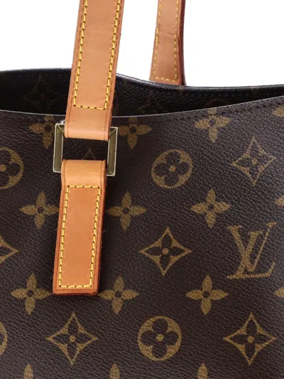 Pre-owned Louis Vuitton Cabas Alto Monogram Canvas Tote Bag In Brown