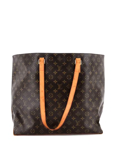 Pre-owned Louis Vuitton Cabas Alto Monogram Canvas Tote Bag In Brown