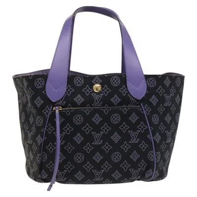 Pre-owned Louis Vuitton Cabas Ipanema Purple Canvas Tote Bag ()