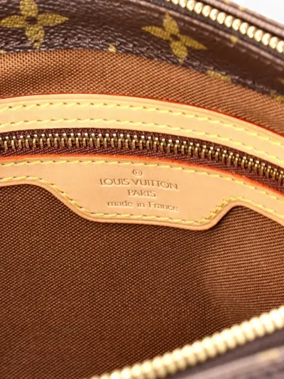 Pre-owned Louis Vuitton Cabas Piano Monogram Canvas Tote Bag In Brown