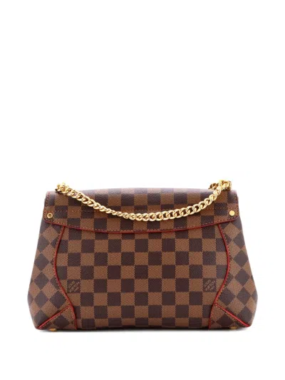 Pre-owned Louis Vuitton Caissa Clutch Damier Shoulder Bag In Brown