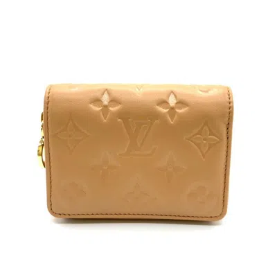 Pre-owned Louis Vuitton Camel Light Brown Wallet (bi-fold) () In Camel, Light Brown