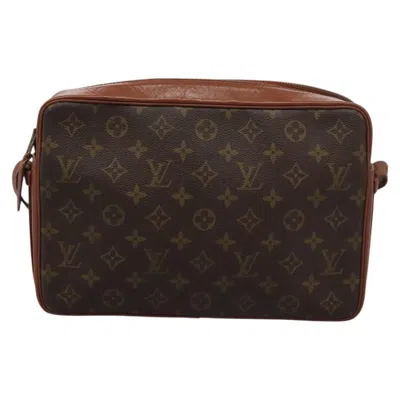 Pre-owned Louis Vuitton Camera Brown Canvas Shoulder Bag ()