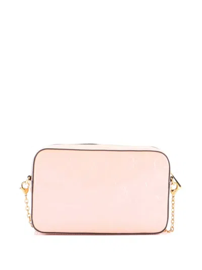 Pre-owned Louis Vuitton Camera Pouch Monogram Vernis Clutch Bag In Pink