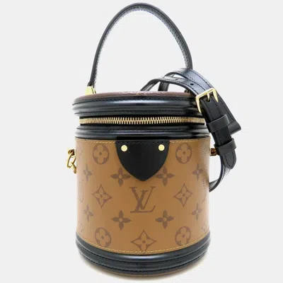 Pre-owned Louis Vuitton Cannes Brown Monogram Reverse Handbag