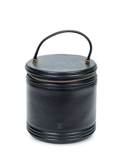Louis Vuitton Cannes Épi-leather Tote Bag In Black
