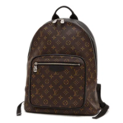 Pre-owned Louis Vuitton Canvas Backpack ()