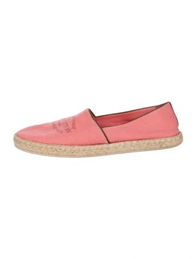 Pre-owned Louis Vuitton Canvas Graphic Print Espadrilles In Pink