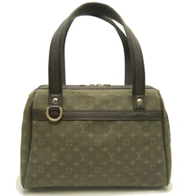 Pre-owned Louis Vuitton Canvas Handbag () In Green