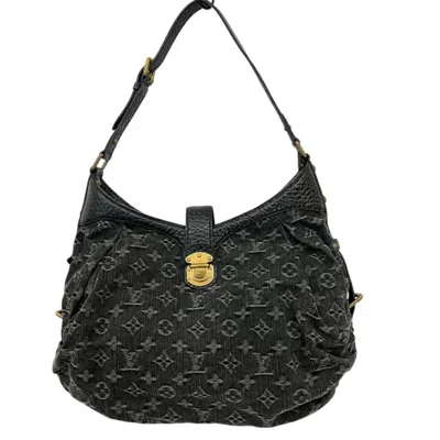 Pre-owned Louis Vuitton Canvas Leather Shoulder Bag () In Black