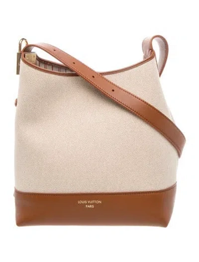 Pre-owned Louis Vuitton Canvas Low Key Hobo Pm W/ Tags In Neutrals