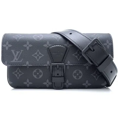 Pre-owned Louis Vuitton Canvas Shoulder Bag () In Black