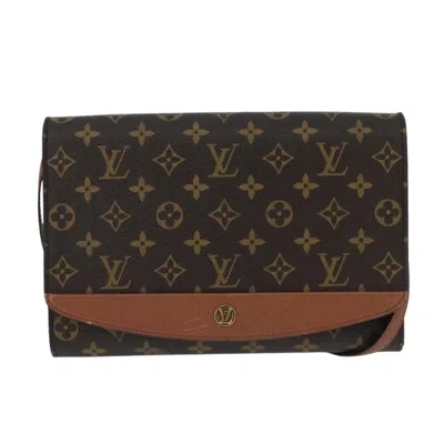 Pre-owned Louis Vuitton Canvas Shoulder Bag () In Brown