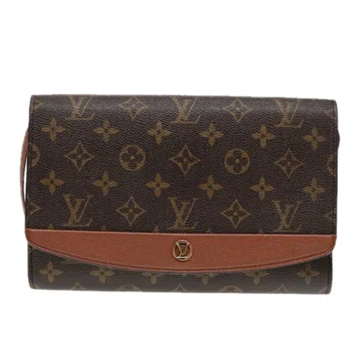 Pre-owned Louis Vuitton Canvas Shoulder Bag () In Brown