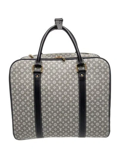 Pre-owned Louis Vuitton Canvas Suitcase In Grey