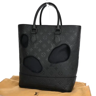 Pre-owned Louis Vuitton Canvas Tote Bag () In Black