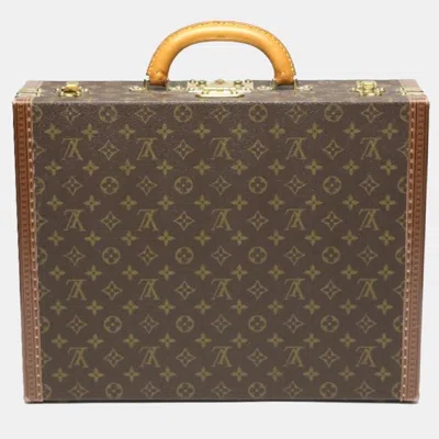 Pre-owned Louis Vuitton Canvas Trunks Clutches In Brown