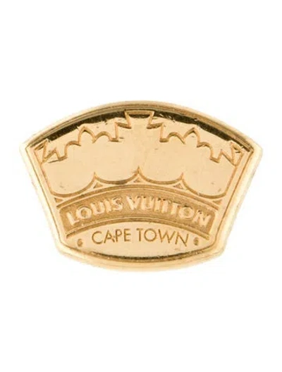 Pre-owned Louis Vuitton Cape Town Pin In Multi