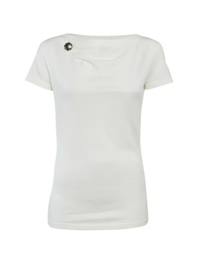 Pre-owned Louis Vuitton Cap-sleeve T-shirt In White