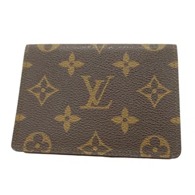 Pre-owned Louis Vuitton Card Case () In Brown