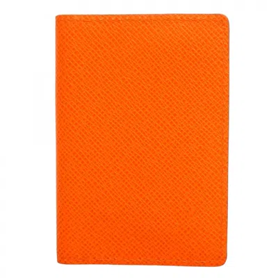 Pre-owned Louis Vuitton Card Case () In Orange