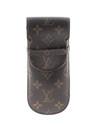 Pre-owned Louis Vuitton Card Holder In Brown