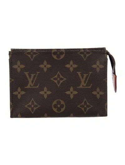 Pre-owned Louis Vuitton Card Holder In Brown