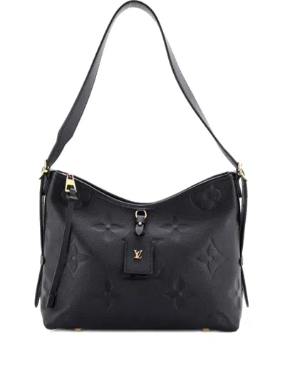 Pre-owned Louis Vuitton Carryall Monogram Empreinte Giant Pm Hobo Bag
