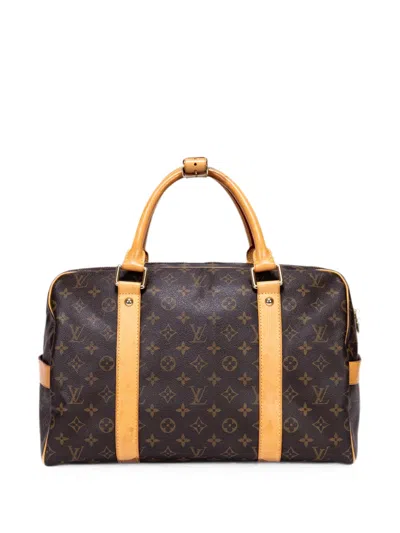 Louis Vuitton Carryall Monogram Handbag In Brown