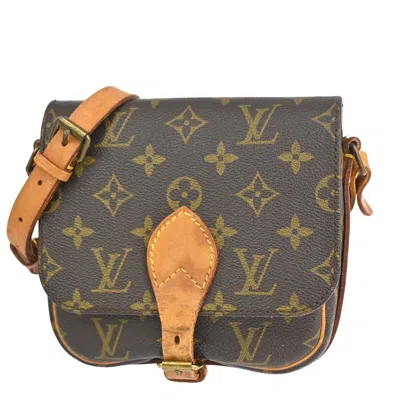 Pre-owned Louis Vuitton Cartouchiere Canvas Shoulder Bag () In Brown