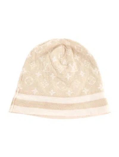 Pre-owned Louis Vuitton Cashmere Beanie In Neutral