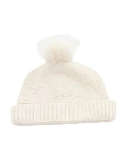 Pre-owned Louis Vuitton Cashmere Beanie In White