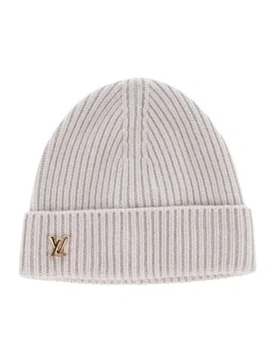 Pre-owned Louis Vuitton Cashmere Knit Beanie In Neutral