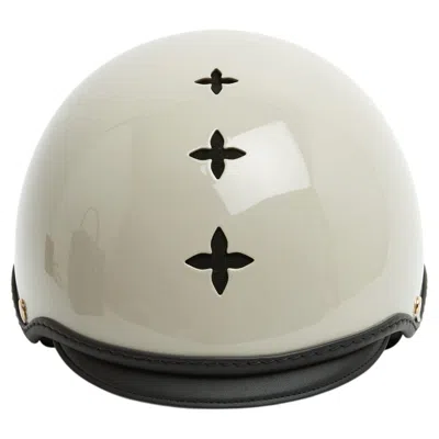 Pre-owned Louis Vuitton Casque Velo Ski Logo Pm Beige Lv Icon Bike Ski Helmet Size S New In Brown